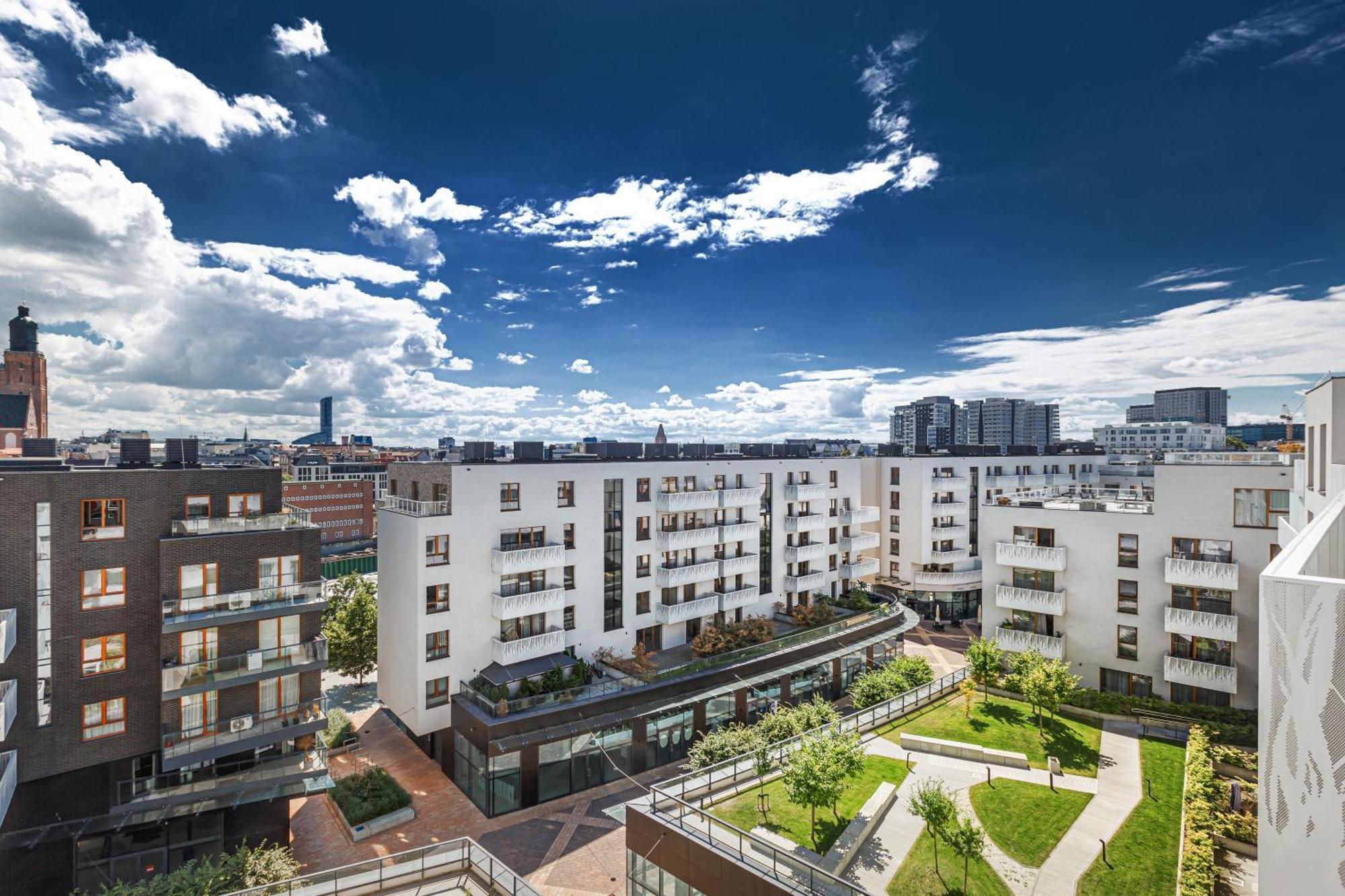 Luksusowy Apartament Z Parkingiem I Klimatyzacja W Samym Centrum Wroclawia Kültér fotó